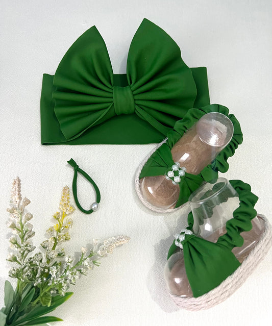 Set de lazo y sandalias🧸✨