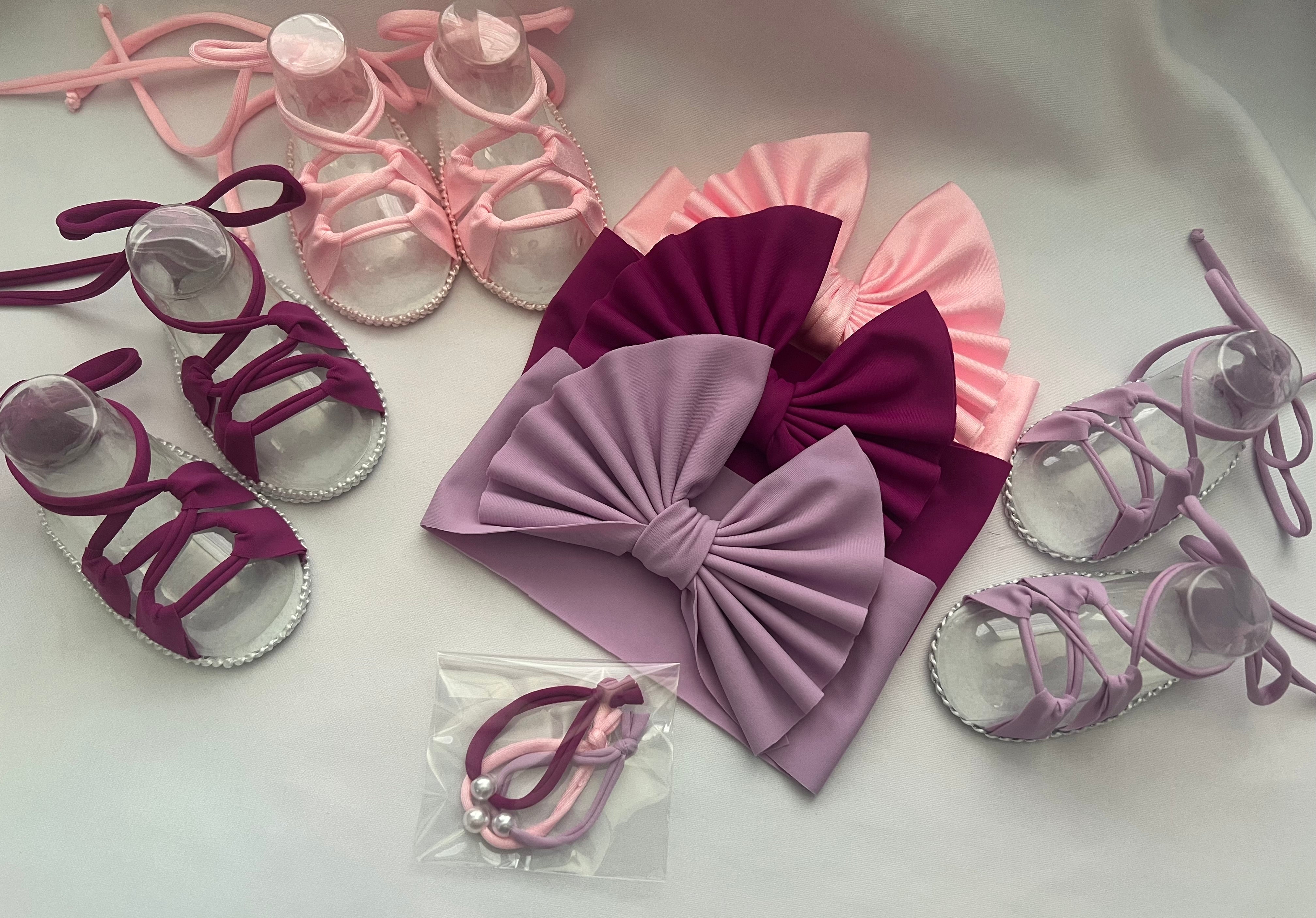 Set lazo y sandalias flat 🎀✨