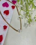 Crystal Heart Necklace ✨