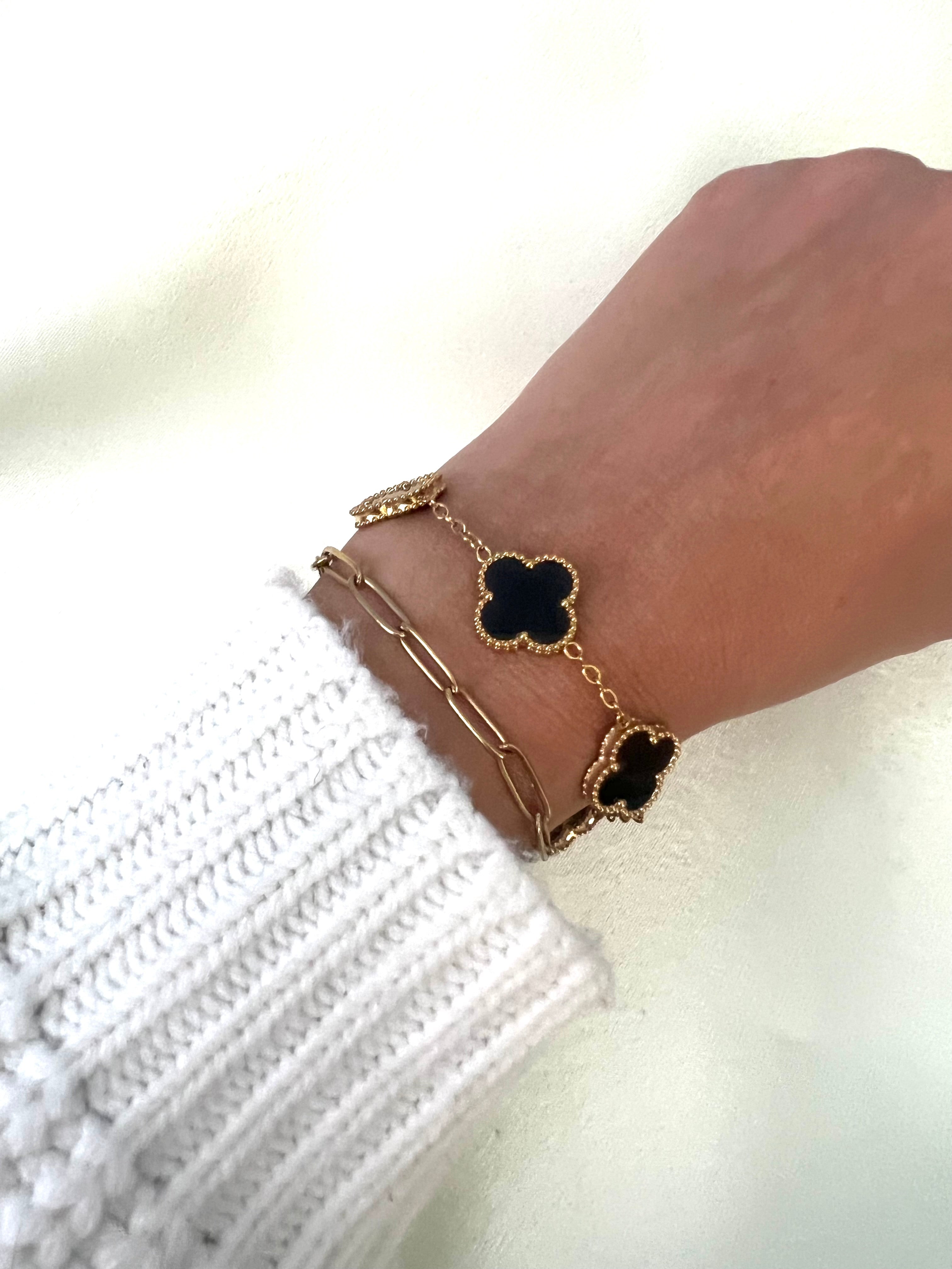 Pulseras trebol para dama ✨